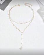 2 Layer Necklace (STONE /  BEADS) - Image 6