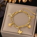 Butterfly Charm Bracelet