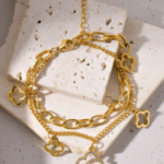 Four-Leaf Clover Bracelet