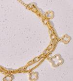 Four-Leaf Clover Bracelet - Image 4