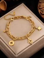 Star Double-Layer  Bracelet - Image 4
