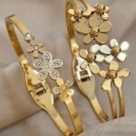 Romantic Flowers Bangle