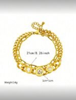 Chunky Retro Bracelet - Image 4
