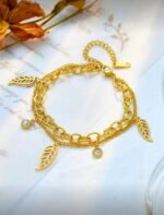 Leaf Pendant Bracelet - Image 4