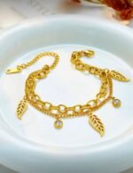Leaf Pendant Bracelet - Image 2