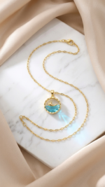 Whale Blue Ocean Pendant Necklace
