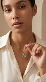 Whale Blue Ocean Pendant Necklace - Image 3