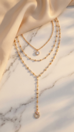 3 Layer Y-Chain Necklace
