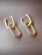 14K Gold Plated Elegant Earrings - Image 2