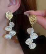 Baroque Pearls Earrings - Image 4