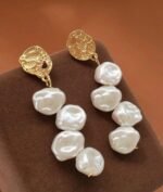 Baroque Pearls Earrings - Image 2