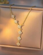 Tassel Clover Necklace