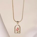 Gold Plated - Tulip Pendant Chain