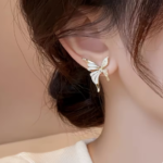 Light-luxury Butterfly Stud Earrings - Image 4
