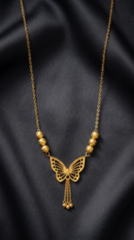 Golden Butterfly Pendant - Image 2