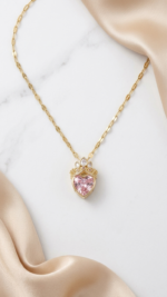 Crown Heart - Pink