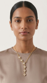 Tassel Clover Necklace - Image 2