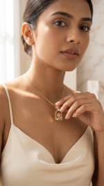 Gold Plated - Tulip Pendant Chain - Image 2