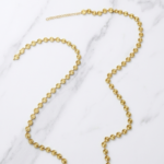 18K Gold Plated Stainless Steel Long Chain