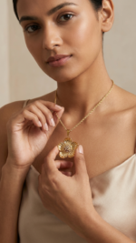 Bohemian Floral Pendant Necklace - Image 2