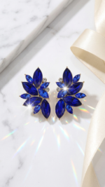 Luxurious Statement Earrings Stud - Image 2