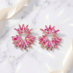 Embellished Exaggerated Sparkling Crystal