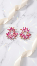 Embellished Exaggerated Sparkling Crystal