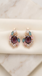 Purple Oval Shape - Mini Luxe