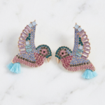 Colorful Hummingbird Earrings