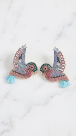 Colorful Hummingbird Earrings