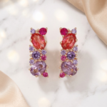 Multi-Colored Stud Earrings