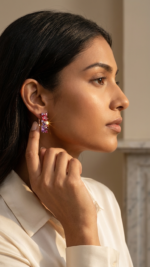 Multi-Colored Stud Earrings - Image 5