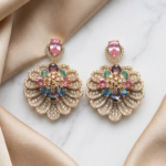 Chunky Dangle Colorful Earrings