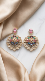 Chunky Dangle Colorful Earrings