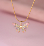 Butterfly Pendant Necklace - Image 2