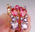 Multi-Colored Stud Earrings - Image 4
